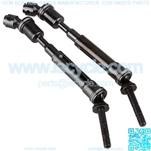 2PCS Titanium Al. Upgrade SLA018 Rear Drive Shaft Replacement for Slash