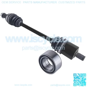East Lake Axle front left/right cv axle & wheel bearing compatible with Polaris Sportsman 850 HO / 1000 2013 2014 2015