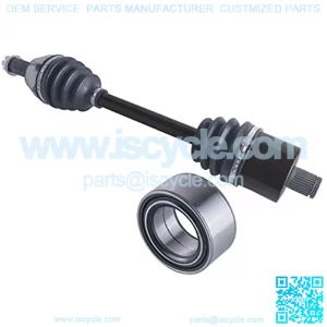 East Lake Axle rear left/right cv axle & wheel bearing compatible with Polaris Sportsman 550/850 2009 only