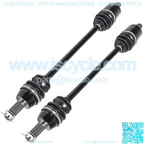 East Lake Axle front left/right cv axle & wheel bearing compatible with Polaris Sportsman 450/570/ETX 2014 2015 2016 2017 2018 2019 2020 2021