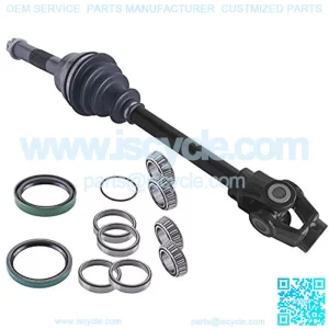 East Lake Axle front left/right cv axle&wheel bearing kit compatible with Polaris Xplorer 250/300/400/500 1995 1996 1997 1998 1999 2000 2001 2002