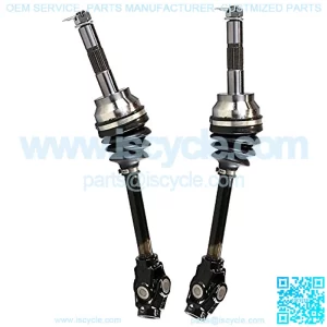 Pair of 2 Front Driver and Passenger Side ATV CV Axle Drive Shaft Assembly Replacement for 1997-2006 2007 2008 2009 Polaris Scrambler 500 4x4 2000-2008 Sportsman 500 6x6
