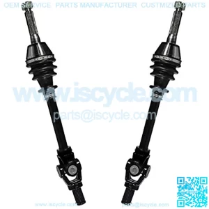 Pair of 2 Front Driver and Passenger Side ATV CV Axle Drive Shaft Assembly Replacement for 2003 2004 Polaris Sportsman 600 Magnum 330 4x4 2002 2003 2004 Sportsman 700