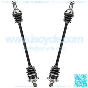 Pair of 2 Rear Driver and Passenger Side ATV CV Axle Drive Shaft Assembly Replacement for 2006 2007 2008 2009 2010 Arctic Cat 400 4x4 Auto TRV 2011-2014 700 Super Duty Diesel