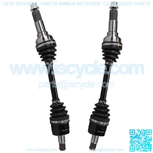 Pair of 2 Front Driver and Passenger Side ATV CV Axle Drive Shaft Assembly Replacement for 2006-2008 2009 2010 Yamaha YFM450FX Wolverine 4x4 2007-2011 YFM350 Grizzly 4x4 Auto