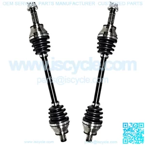 Pair of 2 Rear Driver and Passenger Side ATV CV Axle Drive Shaft Assembly Replacement for 2006 2007 2008 2009 2010 Polaris Hawkeye 2x4 2008-2010 Sportsman 300 400 HO