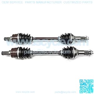 Set of Rear Axle Shafts for Yamaha Grizzly ATVs Fits 550: 2009-14 & 700: 2007-2013