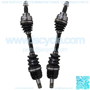 Pair of 2 Front Driver and Passenger Side ATV CV Axle Drive Shaft Assembly Replacement for 2000 2001 2002 2003 2004 2005 Honda TRX350FM 4X4 TRX350FE FourTrax Rancher 4x4 ES