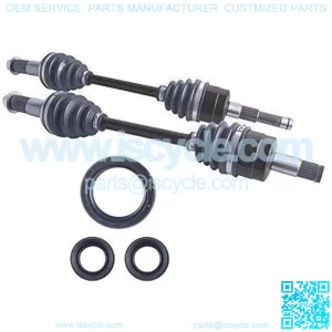 front cv axles & differential seal kit compatible with Yamaha Grizzly 660 2002 only