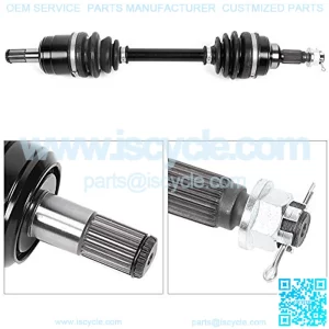 Front Left/Front Right ATV CV Axle Shaft Fit for 1988 1989 1990 191 1992 1993 1994 1995 1996 1997 1998 1999 2000 Honda FourTrax 300 TRX300FW 4x4 1988-2000 - 42200-HC5-003