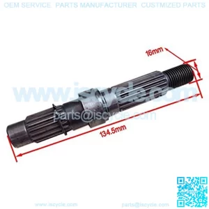Short Output Shaft for GY6 125cc 150cc Engine Bearing ATV Scooter Go Kart