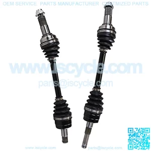 Pair of 2 Front Driver and Passenger Side ATV CV Axle Drive Shaft Assembly Replacement for 2003 2004 2005 2006 2007 2008 Yamaha YFM660F Grizzly 4x4