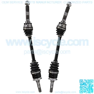 Pair of 2 Front Driver and Passenger Side ATV CV Axle Drive Shaft Assembly Replacement for 2001-2008 Kawasaki KAF620 Mule 3010 4x4 2009-2016 2017 KAF620 Mule 4010 Trans 4x4