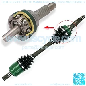 2005 Suzuki Eiger 400 4x4 ATV CV Axle, Genuine OEM, LT-A400F, LT-F400F 4x4 Drive Shaft - Front Left