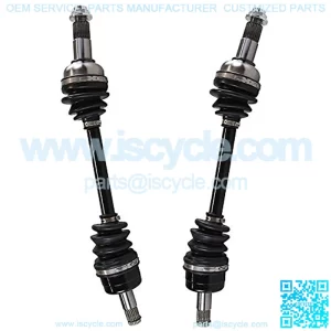 Pair of 2 Front Driver and Passenger Side ATV CV Axle Drive Shaft Assembly Replacement for 2007 2008 2009 2010 2011 2012 2013 Yamaha YFM700 Grizzly FI 4x4 Auto EPS