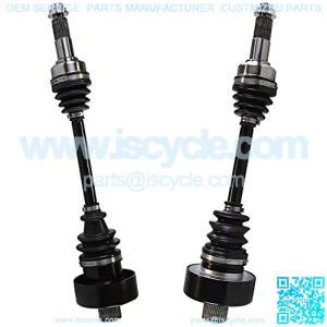 Pair of 2 Rear Driver and Passenger Side ATV CV Axle Drive Shaft Assembly Replacement for 2003 2004 2005 2006 2007 2008 Yamaha YFM660F Grizzly 4x4