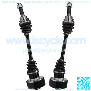 Pair of 2 Rear Driver and Passenger Side ATV CV Axle Drive Shaft Assembly Replacement for 2008 2009 2011 2012 2013 2014 Suzuki LT-A750X KingQuad AXi 4x4