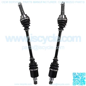 Pair of 2 Rear Driver and Passenger Side ATV CV Axle Drive Shaft Assembly Replacement for 2014 Polaris RZR S 800 2009-2012 Ranger RZR 800 S 2011 Ranger RZR 800 SW Military 4X4