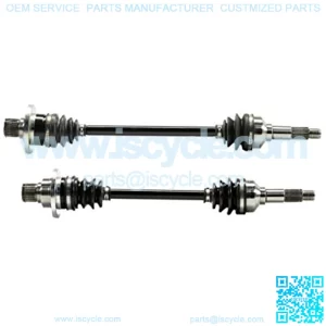 Pair of Rear CV Axle Shafts for Yamaha Rhino 700 4x4 2008-2013 UTV