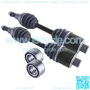 rear cv axles & wheel bearings set compatible with Polaris Sportsman 335/400 / 500 1999-2002
