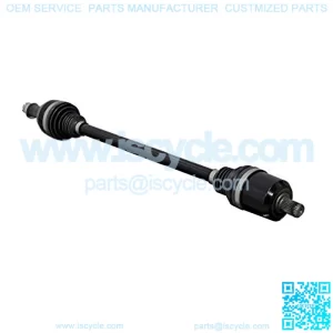 Heavy Duty Rhino Brand Front Axle for 2016+ Honda Pioneer 1000/1000-5 | 1 Front Axle | Made of 4340 Chromoly Steel | Synthetic Grease to Keep CV's Cool | Maximized CV and Shaft Size