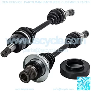 Front Left & Right Axle Drive Shaft CV Joint for Yamaha Grizzly 660 YFM660 4x4 2003 2004 2005 2006 2007 2008