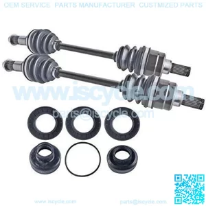 rear cv axles & differential seal kit compatible with Yamaha Grizzly 550/700 2007 2008 2009 2010 2011 2012 2013 2014