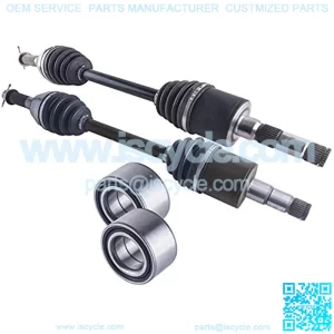 rear cv axles & wheel bearing set compatible with Polaris Ranger 500/700 XP/700 LE 2005 2006 07