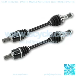 2007-2013 for Yamaha 700 Grizzly 4X4 Rear Left Right Axles XT Pair Back Driver Passenger YFM7FG Complete Side