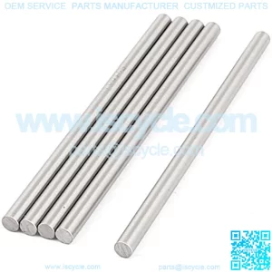 A15113000ux1262 5 Pcs 5mm x 100mm DIY RC Car Model Straight Metal Round Shaft Rod Bars (Pack of 5)