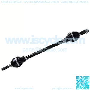 SuperATV Heavy Duty Rhino 2.0 Rear Axle for 2021+ Commander/Max 1000R DPS | 1 Rear Axle | Made with 4340 Chromoly Steel- 2x Stronger Than Stock! | Heat Treated | 4mm Increase in Shaft Size!