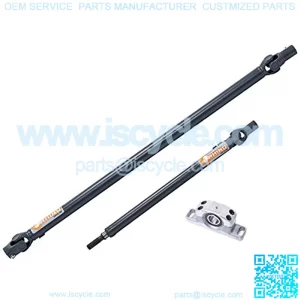 SuperATV U-Series FRONT + REAR Prop Shaft for Defender MAX HD8 / HD10 (Year Specific - See Fitment) | Includes SuperATV Cast Carrier Bearing | No vibrations, no wobble, no maintenance!