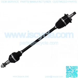 SuperATV Heavy Duty Rhino Brand Front Right CV Axle for Kawasaki Teryx / 4 - For Use With A 6" Lift Kit - FRONT RIGHT (2012+)