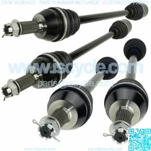 Front Rear Left Right CV Joint Axles for Polaris RZR XP 1000 2014 2015