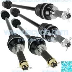 Front Rear Left Right CV Joint Axles for Polaris RZR 4 XP 900 2012 2013