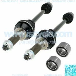 Rear Left Right CV Joint Axle W/ Bearing for Polaris Ranger 500 4X4 EFI 2010