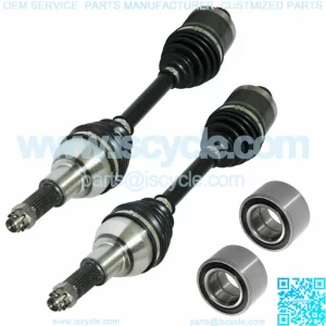 Rear Left Right CV Joint Axle W/ Bearing for Polaris Sportsman 500 4X4 1999-02