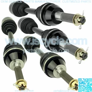 Front Rear Left Right CV Joint Axles for Polaris Sportsman X2 500 EFI 2007-2009