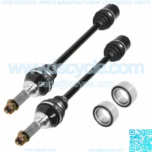 Rear Left And Right CV Joint Axle W/ Bearing for Polaris RZR XP 900 2011-2013