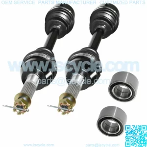 Rear Lh Rh CV Joint Axle W/ Bearing for Polaris Sportsman 800 Touring EFI 08 09