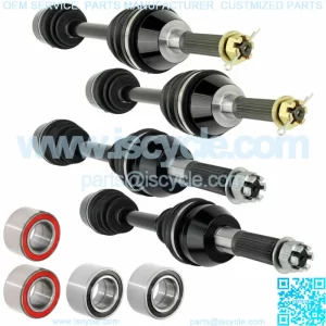 Front Rear Left Right CV Joint Axle Bearing For Polaris Sportsman X2 800 2007-09