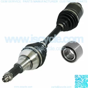 Rear Left Right CV Joint Axle W/ Bearing for Polaris Sportsman 400 4X4 2001-02