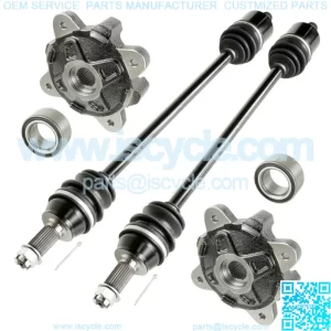 Front Left Right CV Joint Axle Bearing Hub for Polaris RZR 4 XP 900 2012 2013