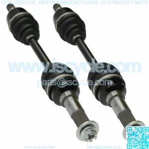 Front Left And Right CV Joint Axles for Yamaha Kodiak 400 YFM400FA 4WD 2000-02