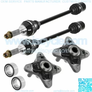 2 Rear Wheel Hub CV Joint Axle Bearing for Polaris RZR 4 900 2014/ RZR 900 2014