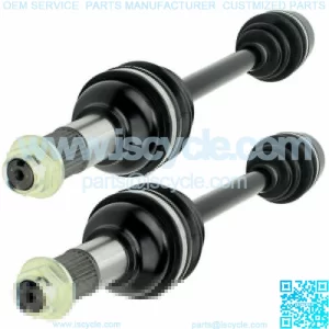 Rear Right And Left CV Joint Axles for Yamaha Grizzly 550 YFM550 4WD 2009-2014