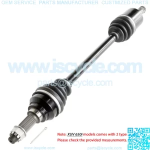 Front Right Complete CV Joint Axle for John Deere Gator Xuv 625I 4X4 Gas 9957
