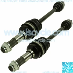 Front Right And Left CV Joint Axles for Yamaha Rhino 700 YXR700F 4WD 2008-2013