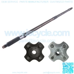 Honda Rear wheel axle and hubs TRX 400 TRX450 Fourtrax Foreman 1995 - 2004