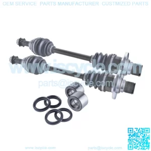 Suzuki King Quad 450 500 700 750 rear cv axles wheel bearings & seals set
